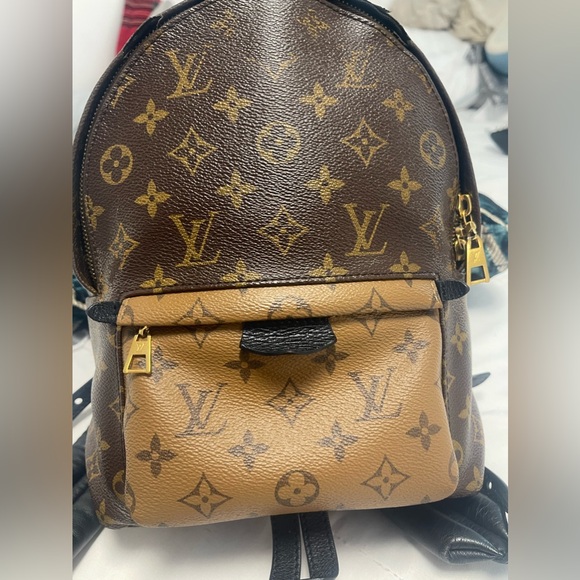 Louis Vuitton Reverse Monogram Palm Springs Backpack MM - Picture 3 of 15